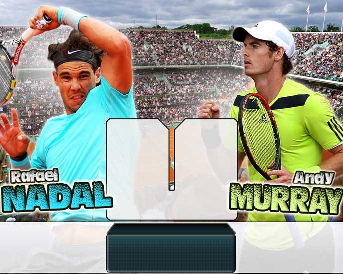 Nadal vs Murray en Roland Garros 2014